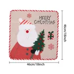 Santa Claus Pillowcases with Christmas Decorations Color-B
