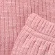 2件 嬰兒 女 荷葉邊 基礎 長袖 嬰兒套裝 粉色