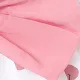 2pcs Cherry Print Bowknot Decor Sleeveless Baby Set Pink