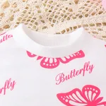 Baby Girl Sweet Butterfly Animal print Pullover Hoodie   image 6