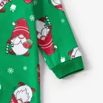 Christmas Family Matching Santa Print Long-sleeve Pajamas Sets(Flame resistant)  image 5