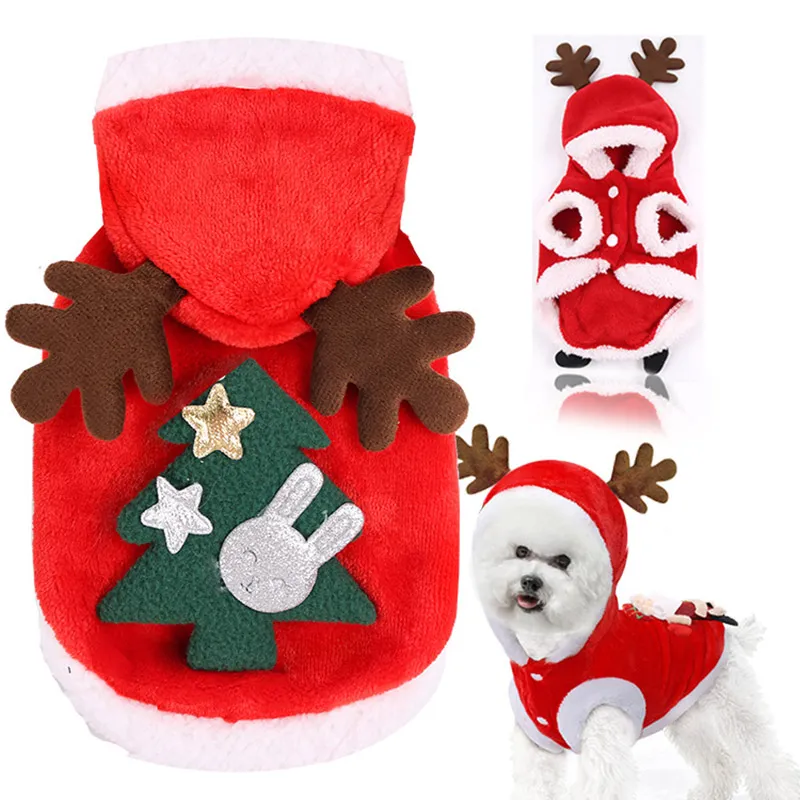 

Christmas-themed Cozy Pet Clothes