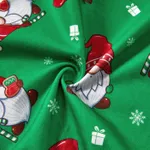 Christmas Family Matching Santa Print Long-sleeve Pajamas Sets(Flame resistant)  image 6