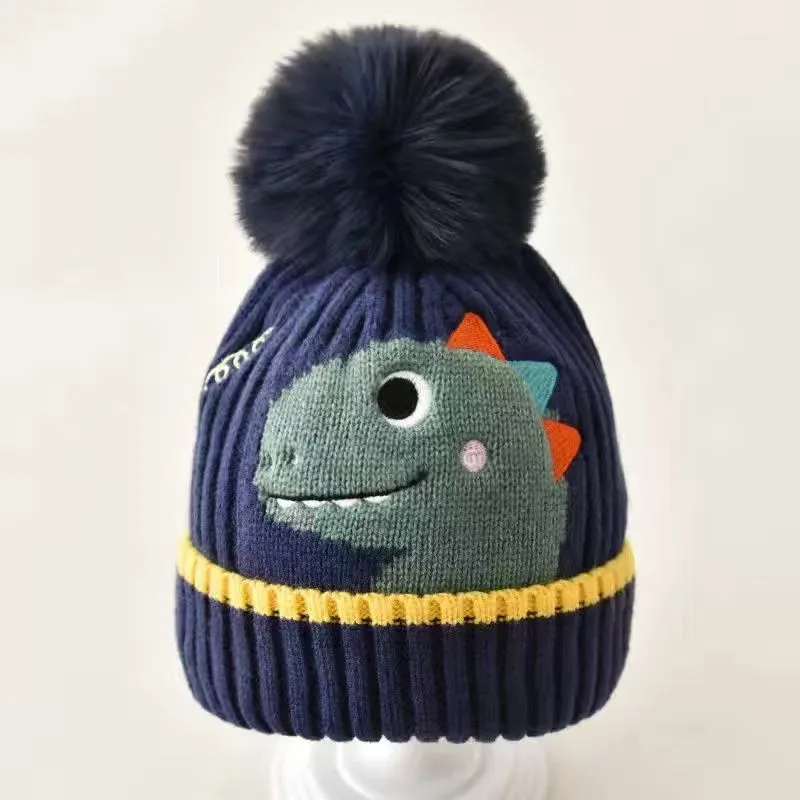 Baby/toddler Likes Knitted Woolen Hat With Animal Shape