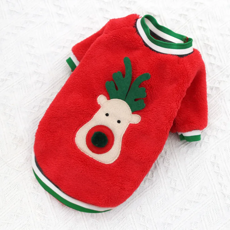 

Christmas-themed Cozy Pet Clothes