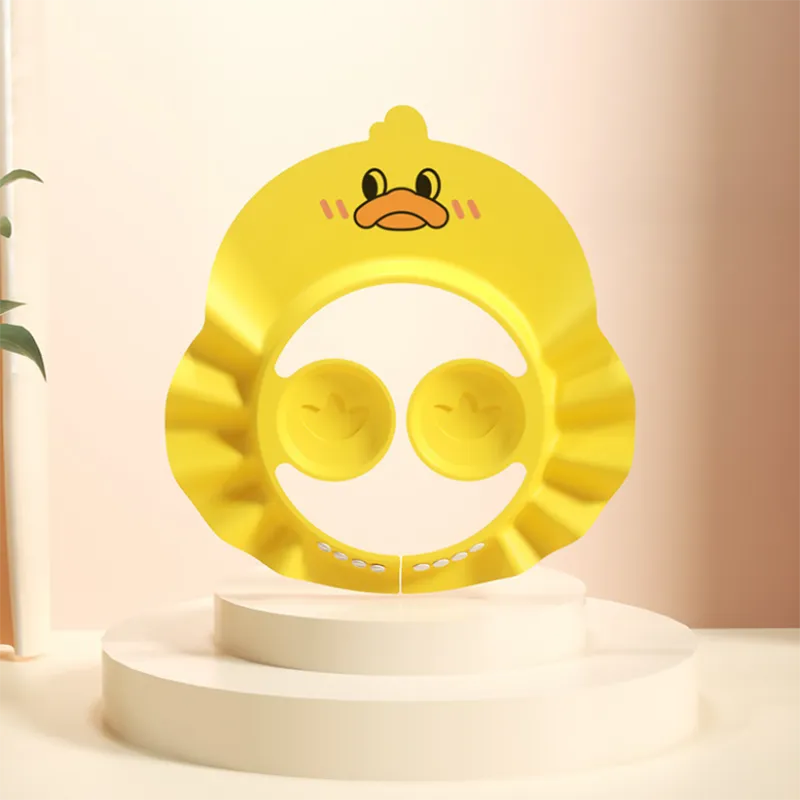 Baby Shampoo Cap - Acessório de banho adequado para crianças Amarelo