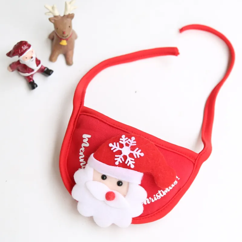 Adorable Christmas-Themed Pet Accessories Red