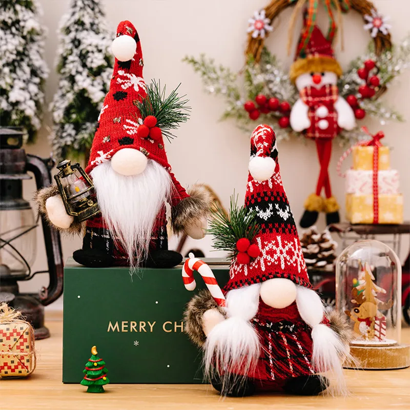 Christmas Knitted Doll Ornament Decoration