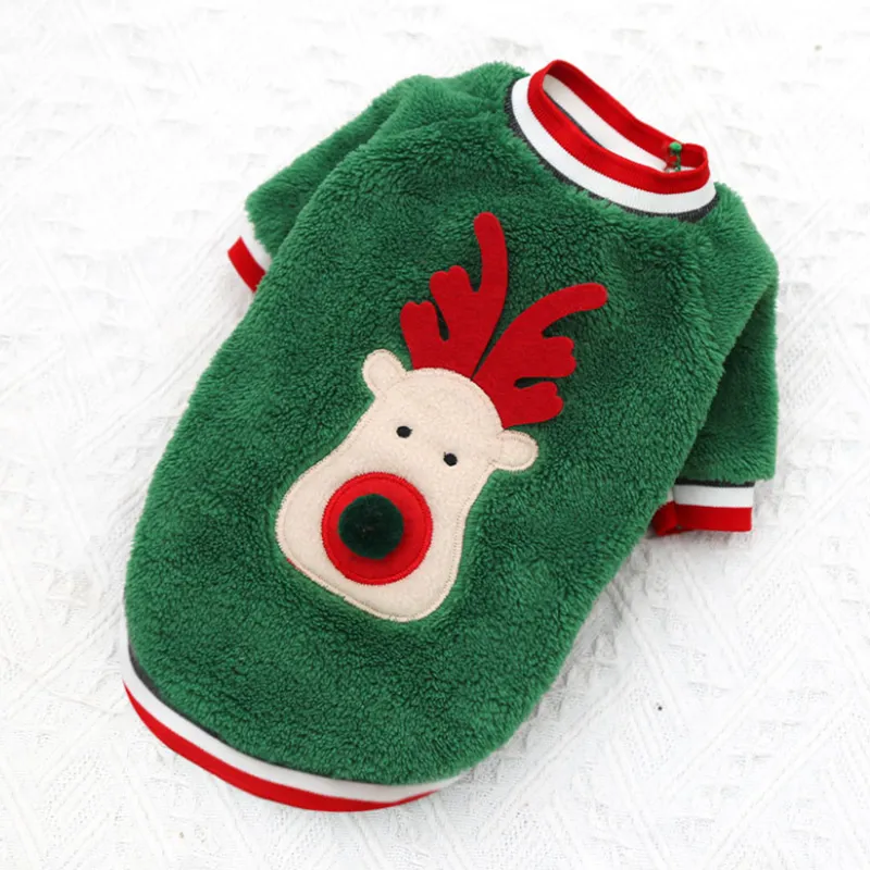 

Christmas-themed Cozy Pet Clothes