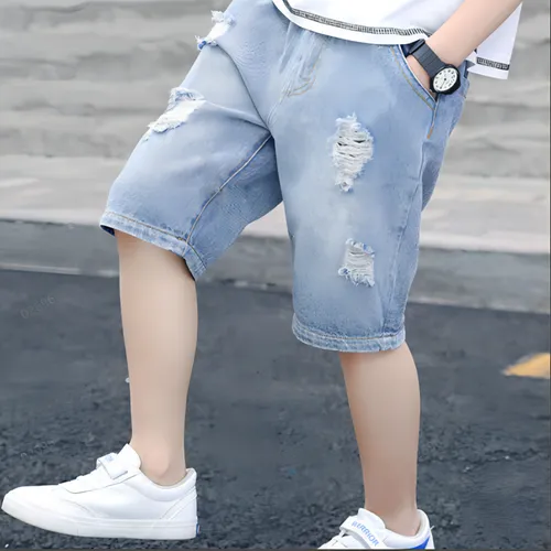 Kid Boy Casual Jeans rasgado