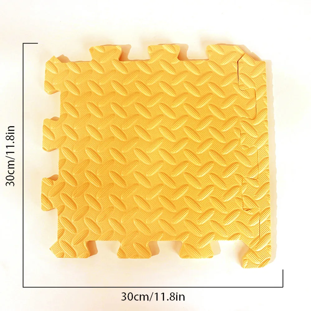 

Foam Leaf Pattern Floor Mats - Non-slip and Waterproof, Multiple Colors for Bedroom and Home