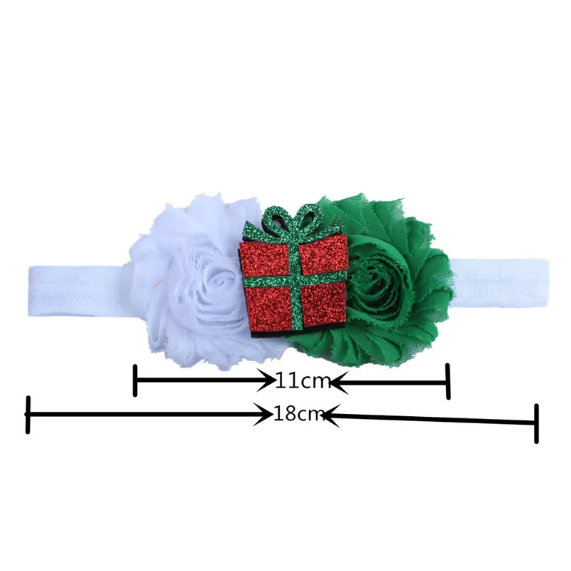 Baby/Toddler Christmas flower decoration headband Color-D image 2