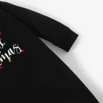 Christmas Family Matching Letters Print Cotton Long Sleeves Tops  image 5