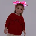 Go-Glow Illuminating Sweatshirt with Light Up Removable Bow Including Controller (Built-In Battery) Red image 5