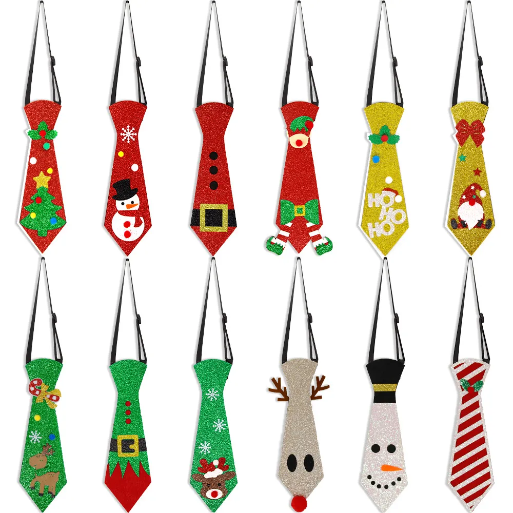 Toddler/kids Favorite Christmas decorative tie Color-D big image 1