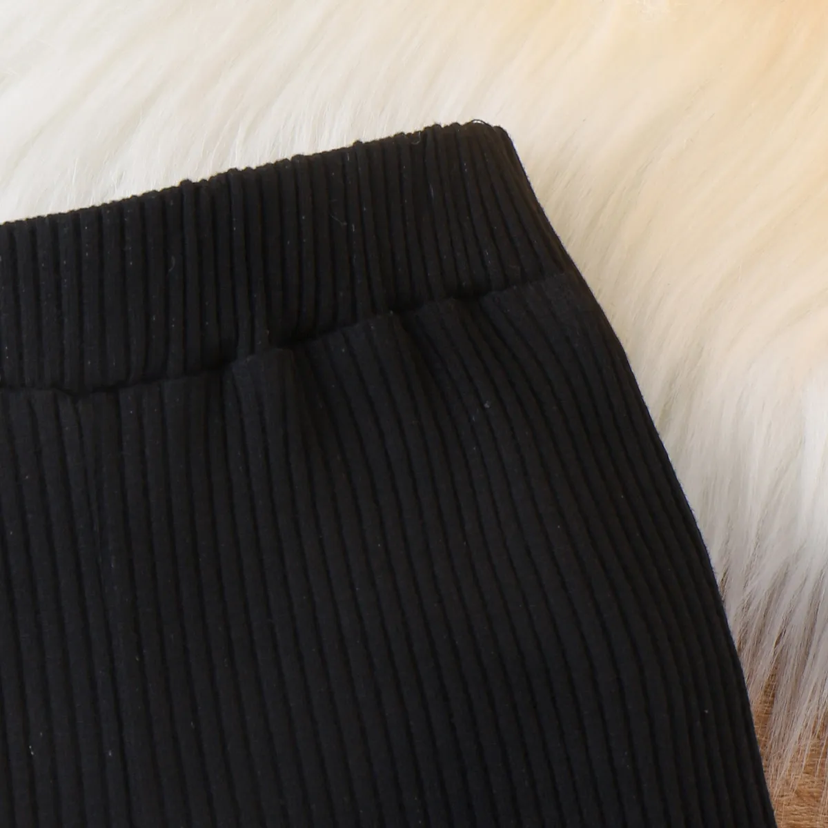 Baby Girl Agaric Edge Solid color Leggings
  image 4
