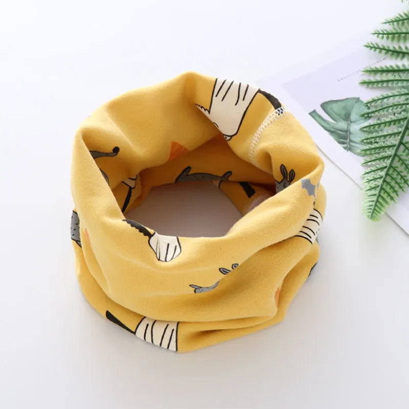 Baby Cotton Drool Bib Yellow