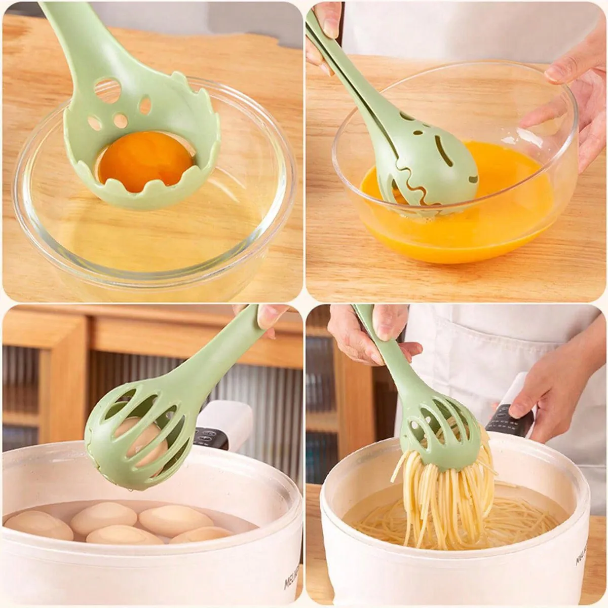 2-in-1 Multi-functional Whisk and Food Clip