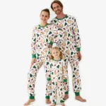 Christmas Family Matching Cute Cartoon Print Pajamas Sets (Flame Resistant)   image 3