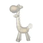Giraffe Silicone Teething Toy for Infants and Babies White