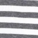 Toddler Girl's Hooded Stripe Heart print Dress Grey
