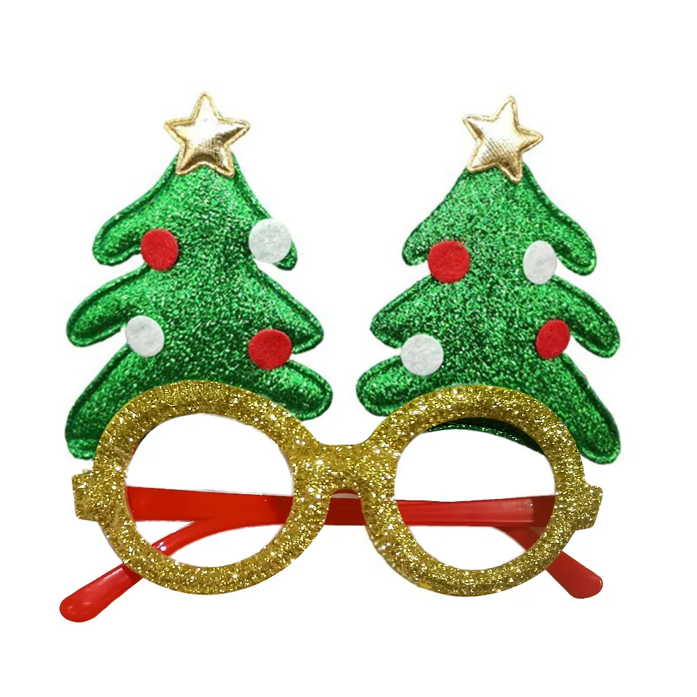Kids/adult likes Christmas festival decoration glasses Green big image 1