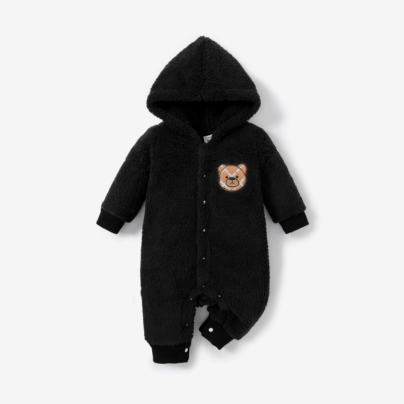 Bébé/Toddler Fille/Garçon 3D Bear Fuzzy Jumpsuit/Bottes De Neige