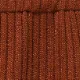 Baby Girl Solid Rib Knit Turtleneck Long-sleeve Dress Brown-
