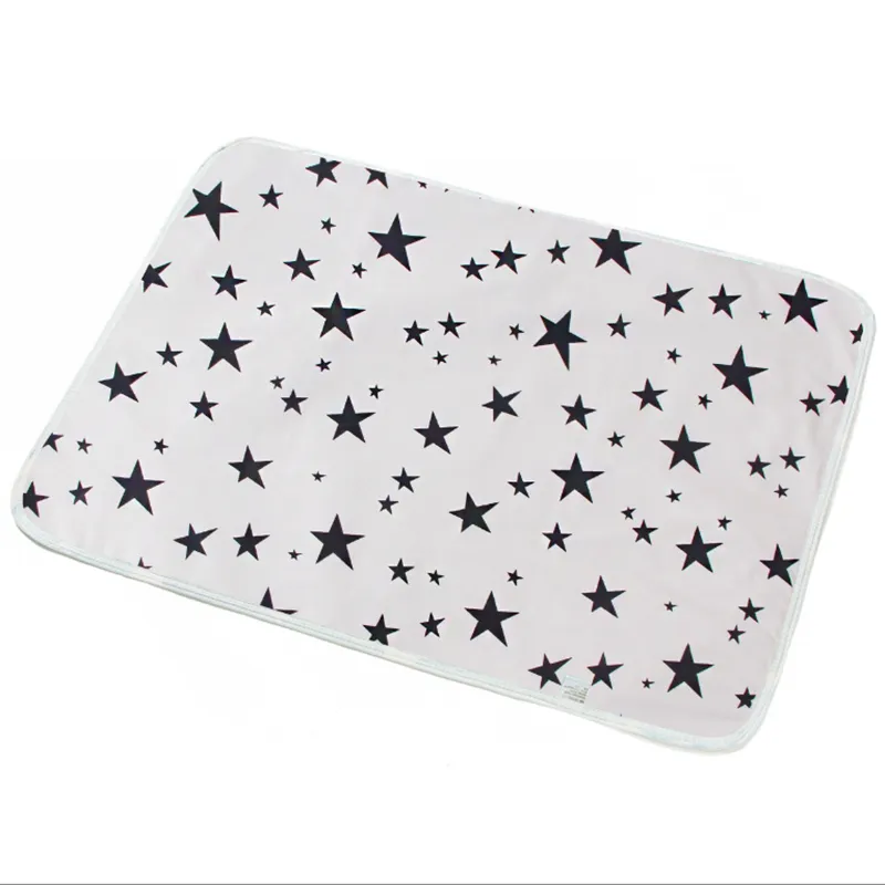 New Baby Breathable And Washable Cartoon Waterproof Pad