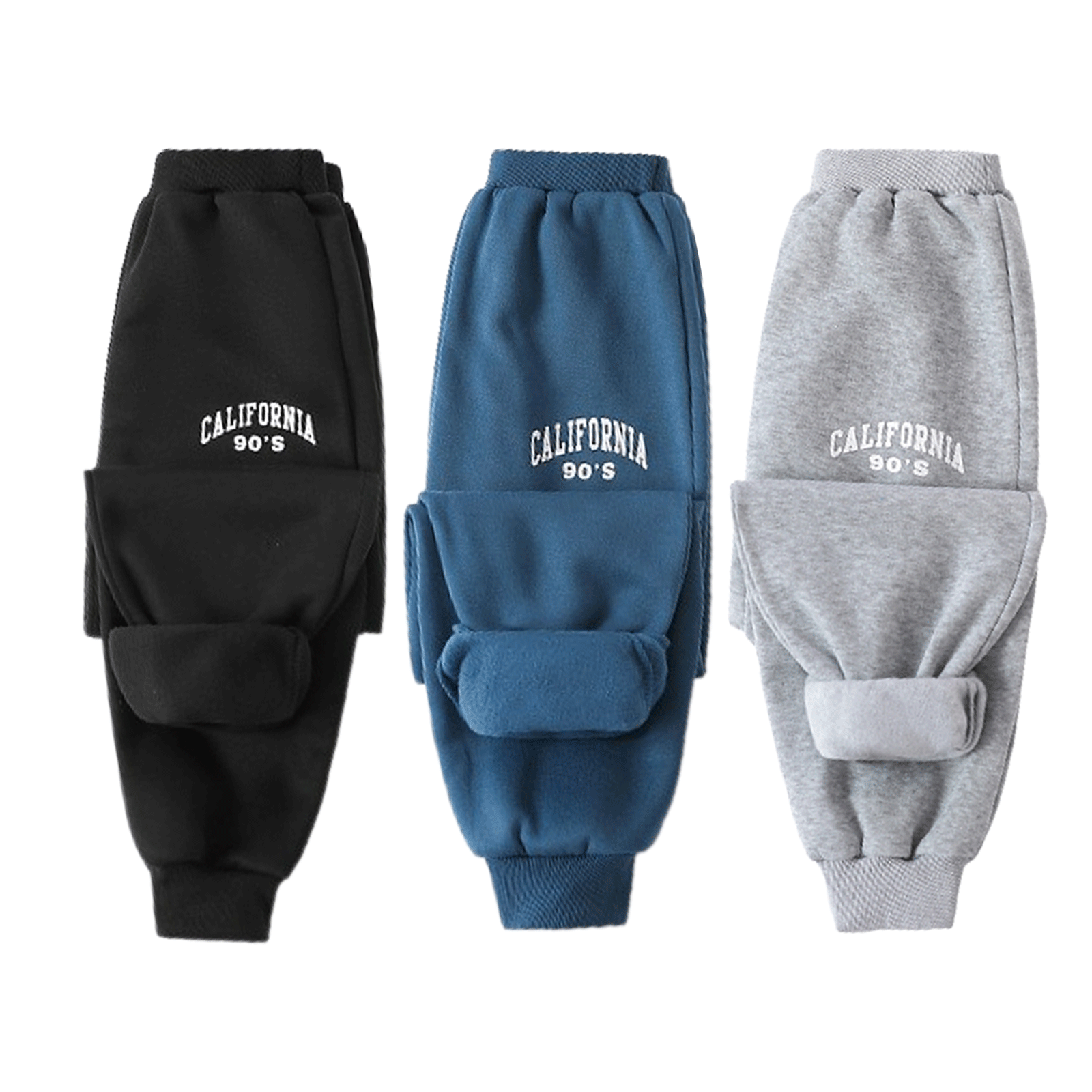 Kid Boy Casual Letter Pattern Oversized Pants