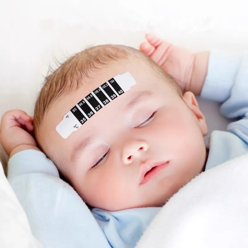 5-pack Baby Forehead Temperature Stickers
