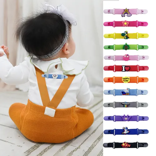 Anti-slip Strap Clips for Babies' Overalls and Children's Backpacks