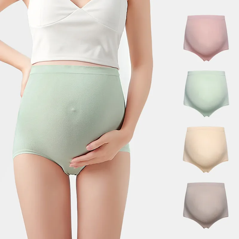 Graphene Maternity Underwear With High Waist And Belly Support