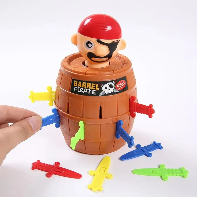 Pirate Popups Family Gathering Games, Childrens Funny Pirate Toy Cubes Color-A image 6