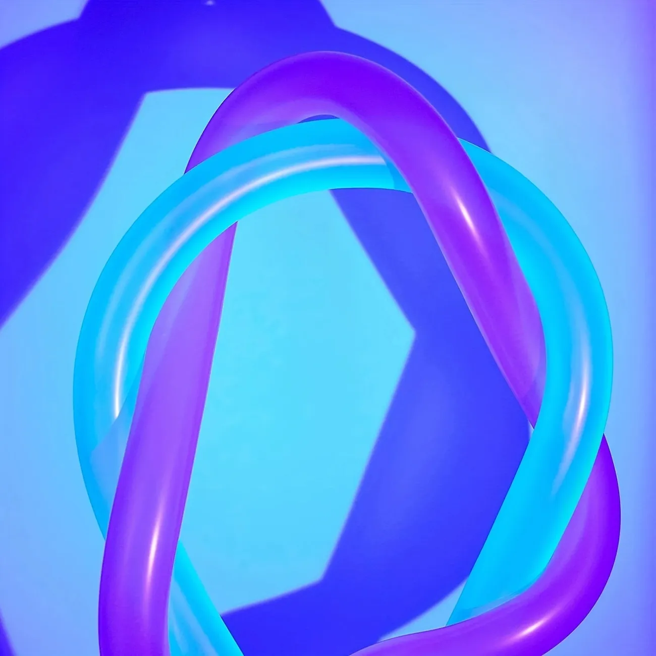 20 عبوة من بالونات النيون الفلورية UV لتزيين الحفلات والحيل السحرية اللون- ب big image 1
