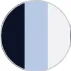 2PCS Baby Boy Solid Color Avant-garde Long Sleeve Set Blue
