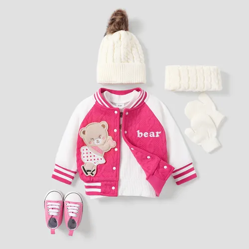 Baby Girl/Boy Childlike Bear Animal Pattern Coat