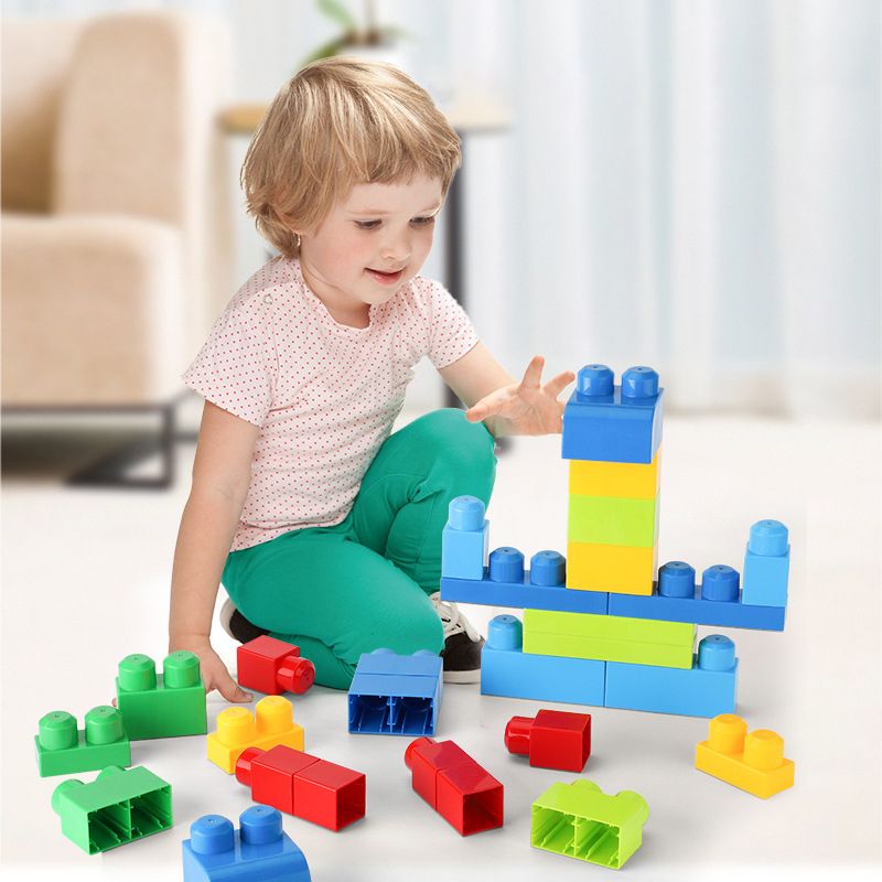 88-Piece Large Size Children's Building Blocks - Creative And Versatile DIY Construction Toy