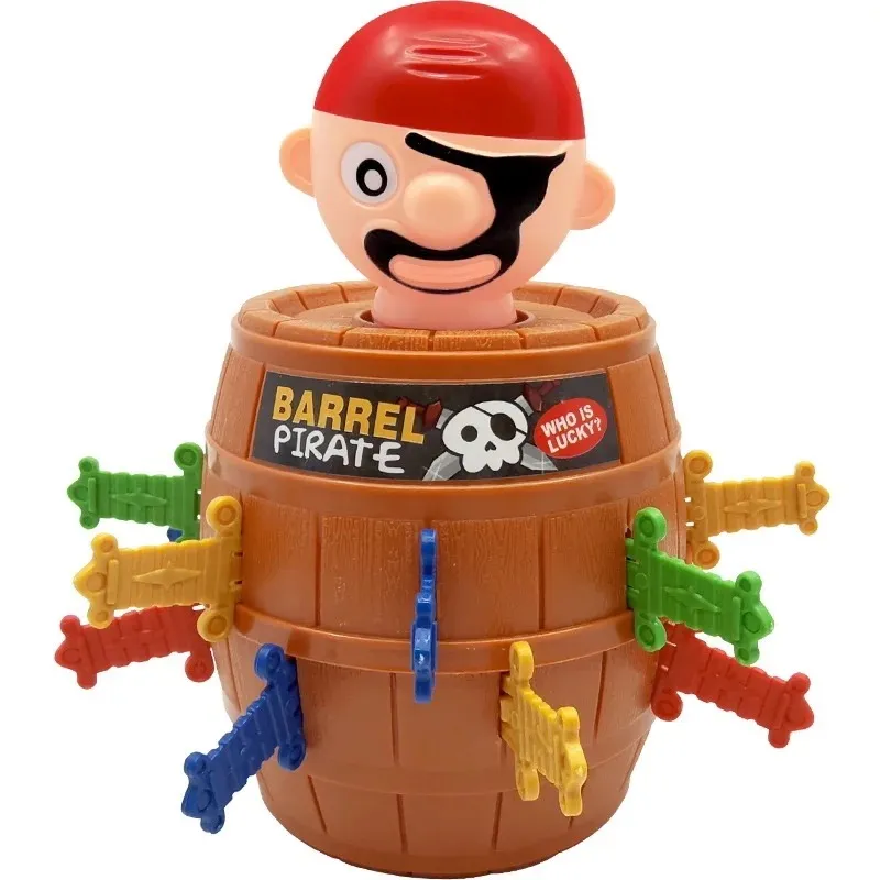 Pirate Popups Family Gathering Games, Childrens Funny Pirate Toy Cubes Color-A image 5