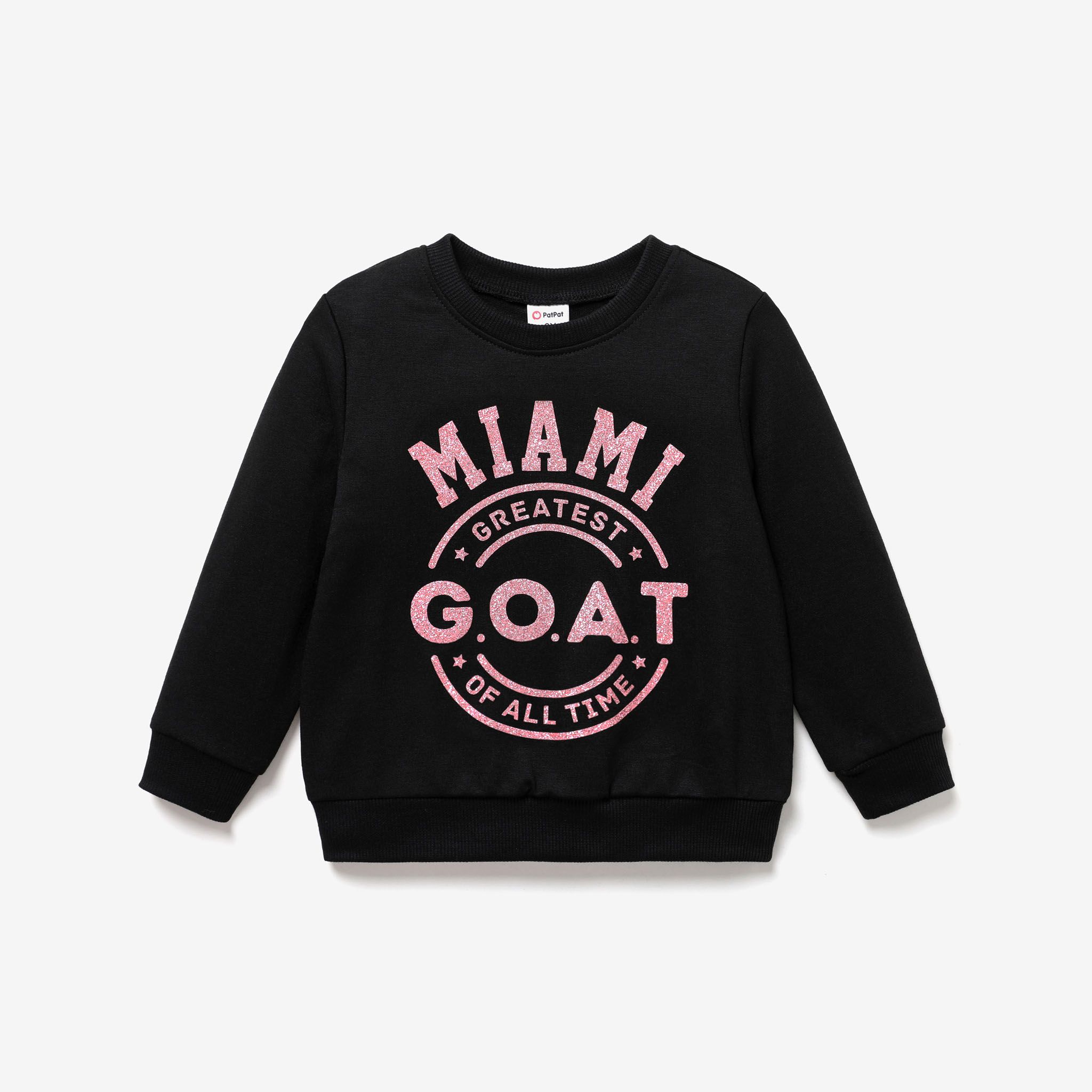 Baby Boy/Girl Personalized Slogan Letter Pattern Sweatshirt