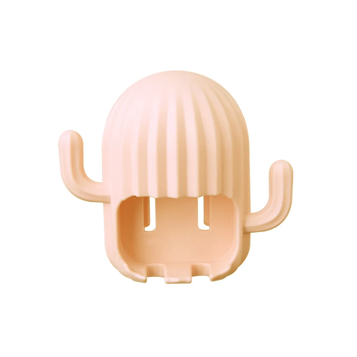 Cactus Toothbrush Holder Wall-Mounted Free Punch Tooth Brush Storage Rack Bathroom Accessories  big image 1