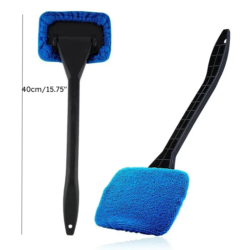 1pc, Long Handle Car Window Windshield Cleaner Brush Kit - Easy To Use Wipe Tool For Cleaning And Protecting Your Windshield