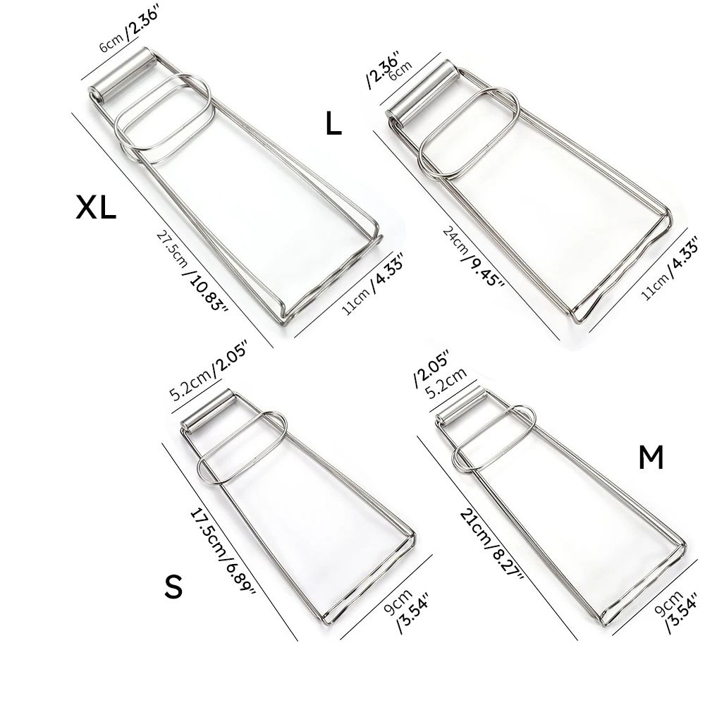 Stainless Steel Food Tray Clamp With Multiple Sizes To Choose From