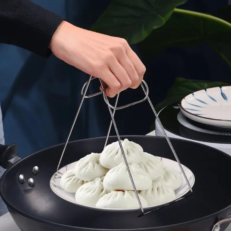 Stainless Steel Food Tray Clamp with Multiple Sizes to Choose From big image 1