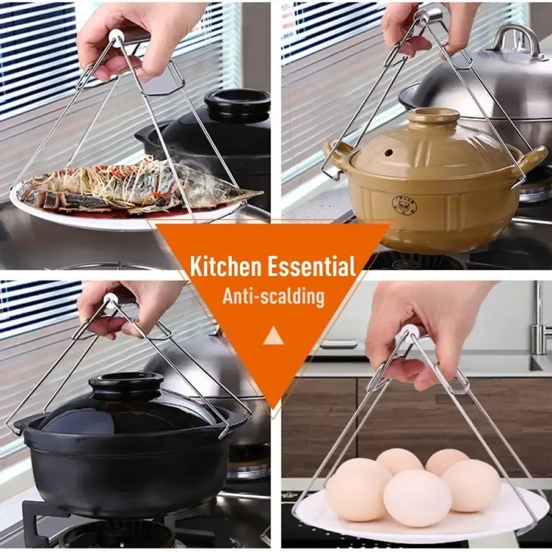 Stainless Steel Food Tray Clamp with Multiple Sizes to Choose From  image 4