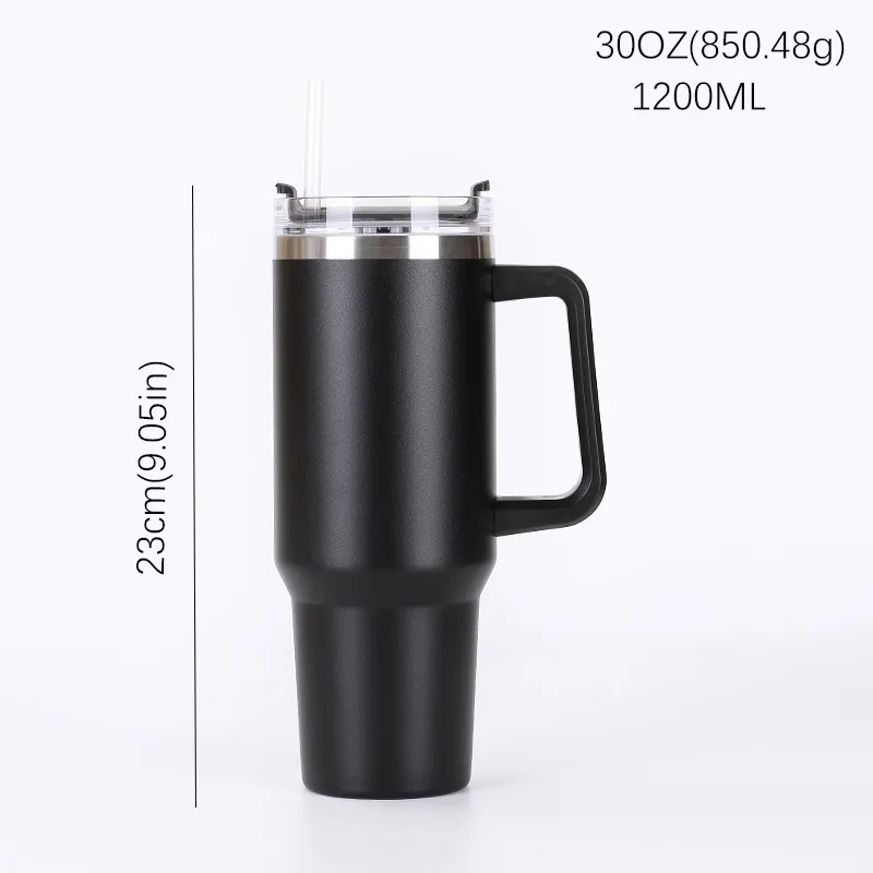 Large Capacity 1200ML Vacuum Car Cup  big image 1