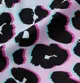 2pcs Kid Girl Character Print Fleece Splice Goodie Sweatshirt and Leopard Print Leggings Set Ombre