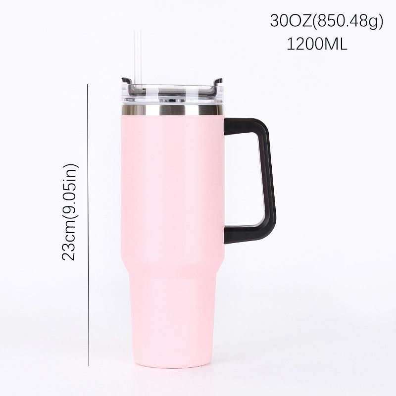 Large Capacity 1200ML Vacuum Car Cup