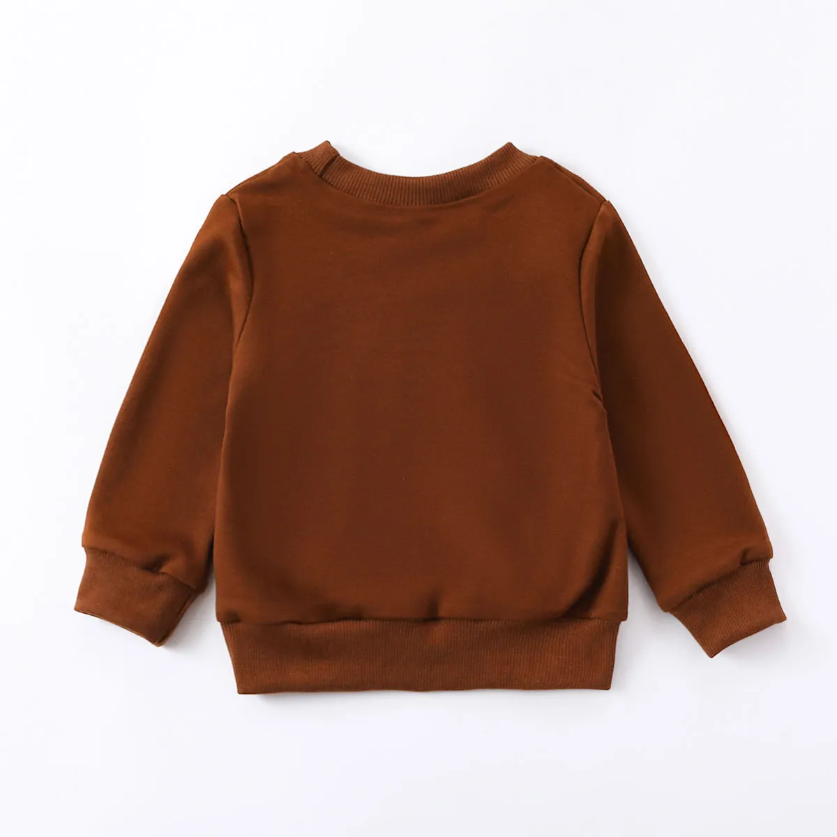 Baby Girl/Boy Bear Long Sleeve Sweatshirt Brown image 4