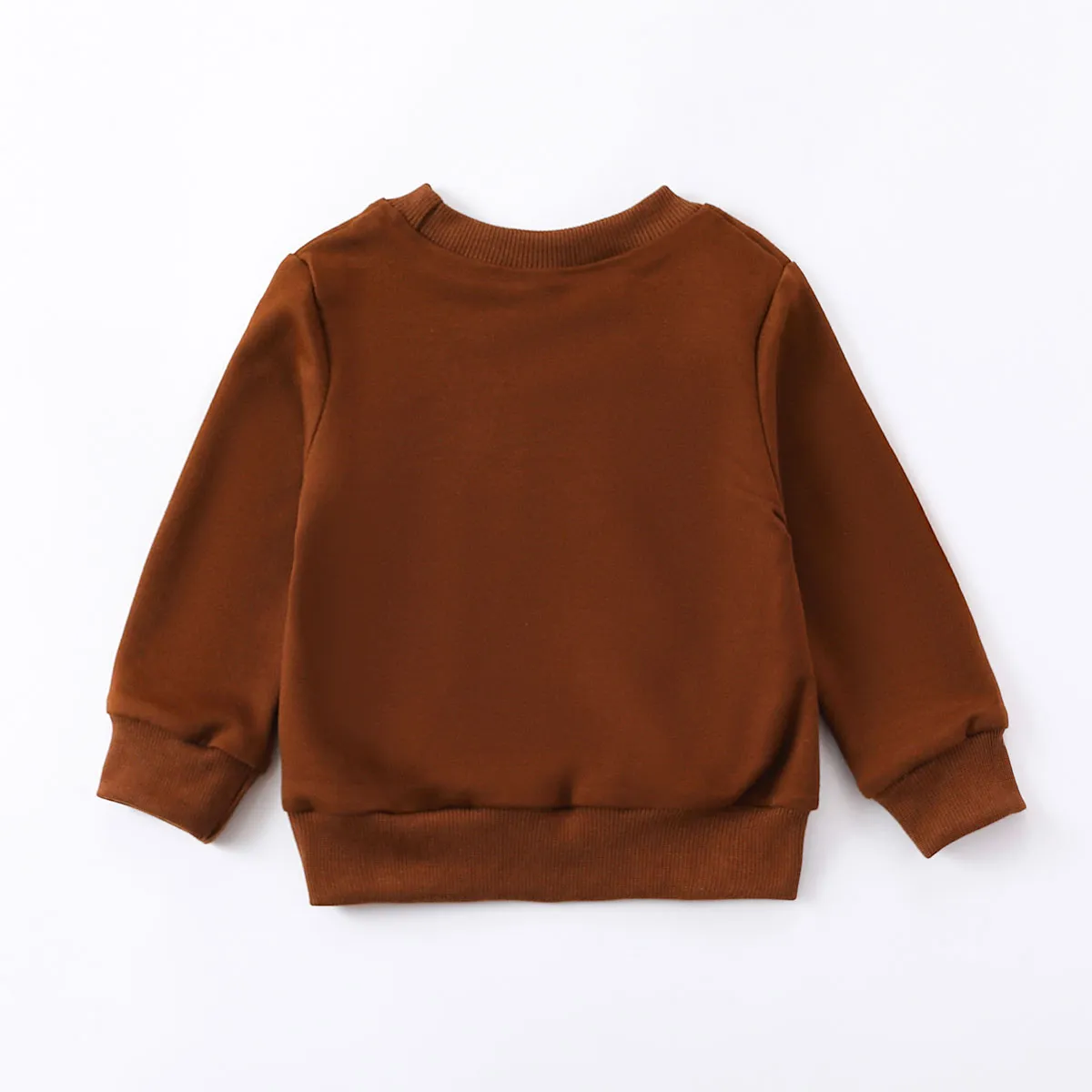 Baby Girl/Boy Bear Long Sleeve Sweatshirt Brown big image 1